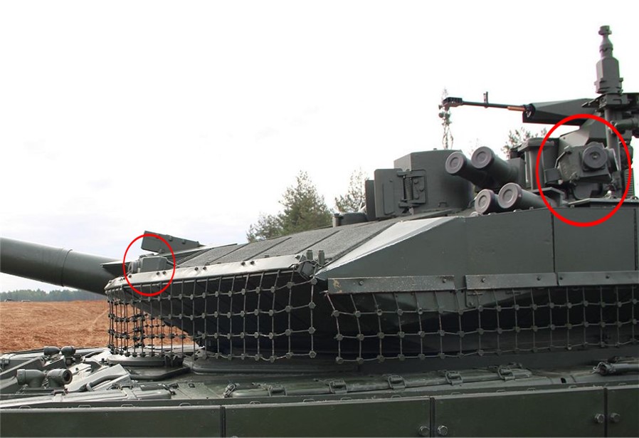 T-90M vänster tornsida